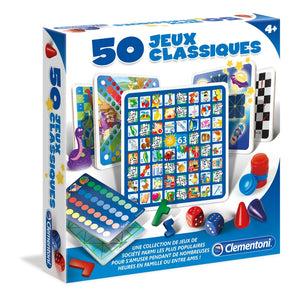 CLEMENTONI - 50 klassieke spellen - Bordspel CLEMENTONI - 50 klassieke spellen - Bordspel