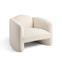 Jesper Home Fauteuil 'Nachii' Teddy, kleur Plush Wheat - thumbnail