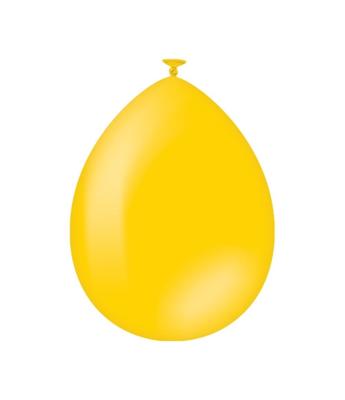 Balloons 25 pcs. yellow | 6 stuks
