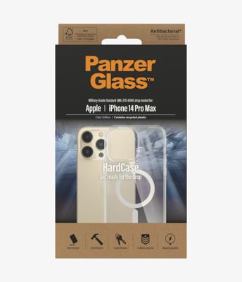 PanzerGlass MagSafe Hardcase Backcover Apple iPhone 14 Pro Max Transparant MagSafe compatible