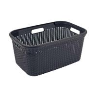 Curver Style Wasmand 45L Antraciet - thumbnail