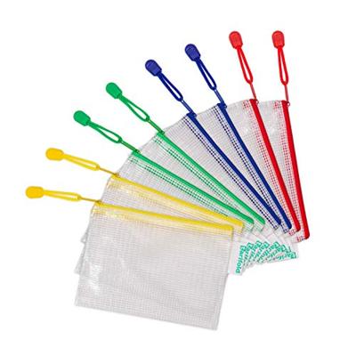 Tarifold opbergtas met rits, ft A6, pak van 8 stuks in geassorteerde kleuren Tarifold opbergtas met rits, ft A6, pak van 8 stuks in geassorteerde kleuren