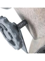 Steinhauer Industriële plafondlampGearwood 3-lichts vintage grijs met hout - 3063GR - thumbnail