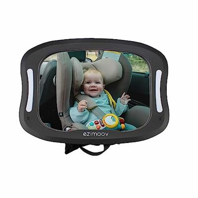 EZIMOOV EZI Mirror LED milieuvriendelijke autostoelspiegel zwart