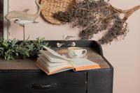 Clayre & Eef Decoratie Beeld Haai 37 cm Bruin Hout - thumbnail