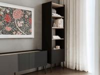 Kast JULIE 50 cm acacia/zwart - thumbnail