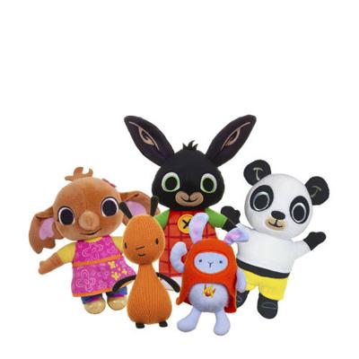 Spectron Bing en vriendjes pluchen knuffel set