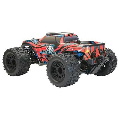 FTX 1/10 RamRaider Brushless MT 4WD RTR - Rood/Blauw FTX 1/10 RamRaider Brushless MT 4WD RTR - Rood/Blauw