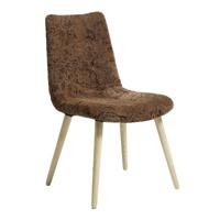 Nordal Eetkamerstoel Bloemenpatroon - thumbnail