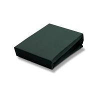 Vandyck Jersey Supreme topper hoeslaken dark green - thumbnail