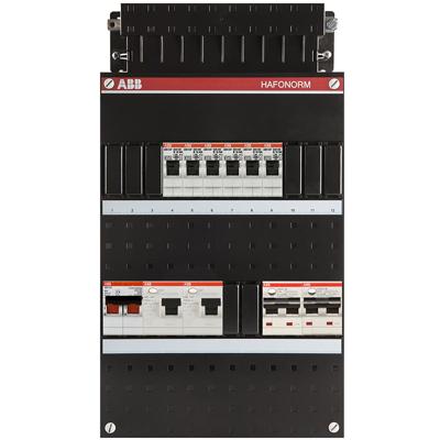 ABB Hafonorm Groepenkast 1-fase 40A 63A 30mA ALS - 1SPF006972F0020