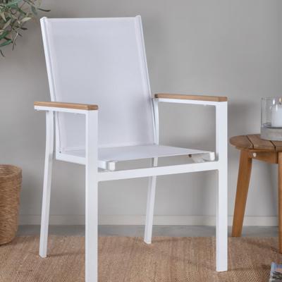 Nohr Tuinstoel 'Dakisha' kleur Wit