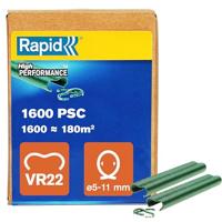 Hekwerkringen Groen Gecoat VR22 in Box 1600st, 5-11mm - thumbnail