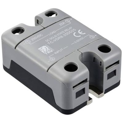 TRU COMPONENTS Halfgeleiderrelais TC-12705368 25 A Schakelspanning (max.): 250 V/DC DC-circuit 1 stuk(s)