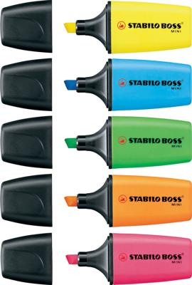 Markeerstift stabilo green boss 6070/33 groen | 10 stuks