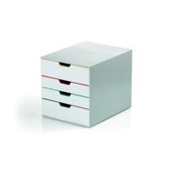 Ladenbox durable varicolor 4 laden mix kleur - thumbnail