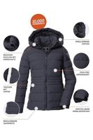 Killtec KOW 10 QLTD Isolatiejas Dames Blue Night 48 - thumbnail