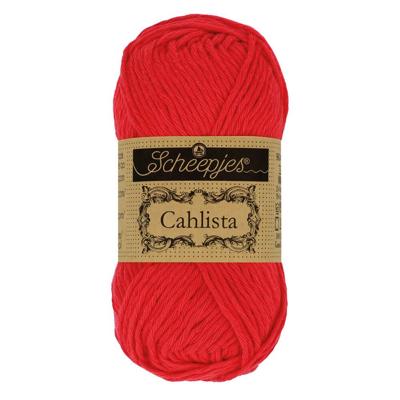 Scheepjes Cahlista 50g - 115 Hot Red