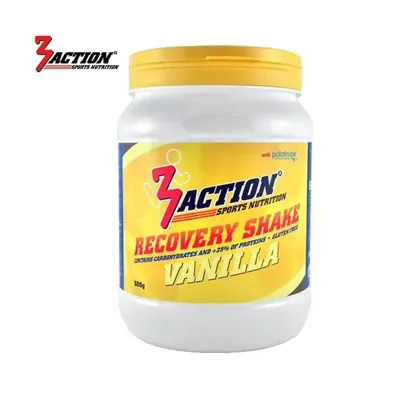 3ACTION Recovery shake vanille 500 gram 1201000040 3ACTION Recovery shake vanille 500 gram 1201000040