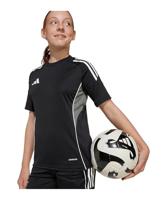 adidas Tiro 25 Competition Trainingsshirt Kids Zwart Grijs Wit - thumbnail