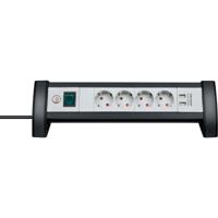 Brennenstuhl Premium Office-Line stekkerdoos 4-voudig + 2x USB - thumbnail