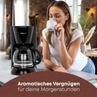 Clatronic KA 3473 Koffiezetapparaat Zwart Capaciteit koppen: 12 - thumbnail