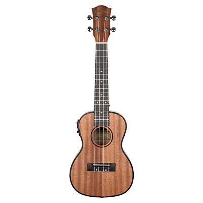Cascha HH 2035L linkshandige premium concert ukelele met tas en plectra Cascha HH 2035L linkshandige premium concert ukelele met tas en plectra