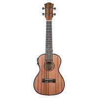 Cascha HH 2035L linkshandige premium concert ukelele met tas en plectra - thumbnail