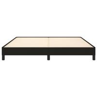 Bedframe stof zwart 160x200 cm - thumbnail