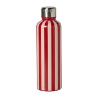 Drinkfles streep - rood - 500 ml - thumbnail