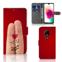 Motorola Moto G7 | G7 Plus | Wallet Case | met Pasjes | Liefde - Origineel Romantisch Cadeau - thumbnail