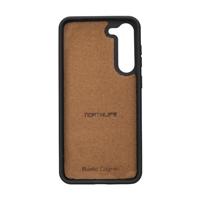 NorthLife - Samsung Galaxy S23 Plus - Lederen Afneembare 2-in-1 bookcase hoes - Cognac - thumbnail