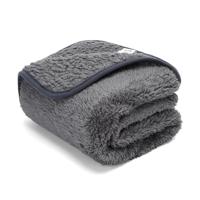 Nobleza Huisdier Deken Zachte Warme Hondendeken Wasbare Fleece Kattendeken Geschikt voor Kleine Middelgrote Hond Puppy Katten Huisdier Grijs 100 * 120cm - thumbnail