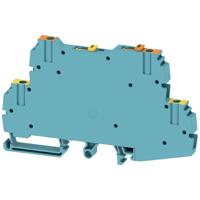 Weidmüller 2456010000 Serieklem Schroeven Blauw 25 stuk(s) - thumbnail