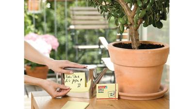 tesa Plaknotitie 57656-17 50 mm x 75 mm Geel 100 vellen