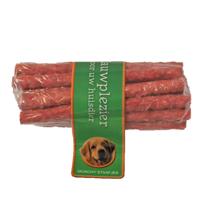 Rol a 20 munchy staaf 9/10 mm/12 cm rood Kauwplezier Gebr. de Boon - Gebr de boon - thumbnail