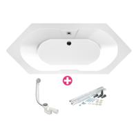 Hoekbad Antilla 190X80X45 cm MegaBath - thumbnail