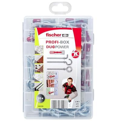 Fischer 544399 DUOPOWER + Haken Plugassortiment 1 set(s)