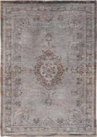 Louis de Poortere - 8257 Fading World Medallion Grey Ebony - 200x280 cm Vintage Vloerkleed - thumbnail