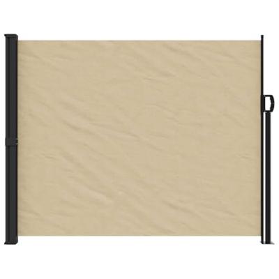 Windscherm uittrekbaar 160x600 cm beige Windscherm uittrekbaar 160x600 cm beige
