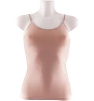 Boru Bamboo 2-pack dames spaghetti hemd - Hemdjes dames - Zwarte en witte hemdjes met smalle bandjes - thumbnail