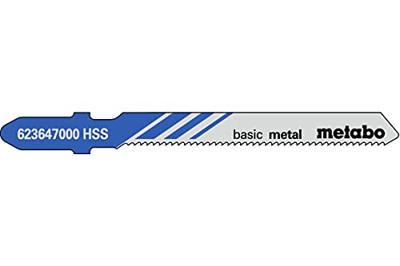 Metabo Accessoires Decoupeerzaagbladen (5 st.) 1,2 mm HSS - 623647000