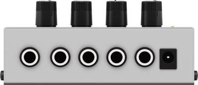 Behringer HA400 Ultra-compacte 4-kanaals stereo-hoofdtelefoonversterker
