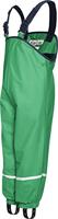 Playshoes regenbroek bretels fleece gevoerd Uni Groen-104 - thumbnail