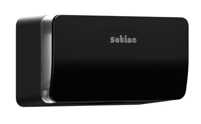 Handdoekdispenser satino pt3 hyginity xs zwart Handdoekdispenser satino pt3 hyginity xs zwart