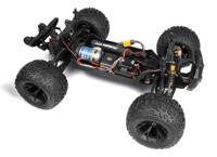 Maverick Quantum2 MT 1/10th Blauw Brushed 1:10 RC auto Monstertruck 4WD RTR 2,4 GHz - thumbnail