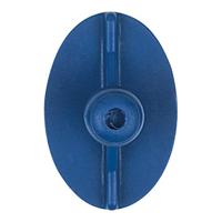 KS Tools 140.2575 Lijmresten elliptisch, plat, 40 x 22 mm, 5 stuks - thumbnail