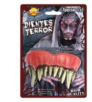 Monster tanden Halloween met kleefpasta - thumbnail