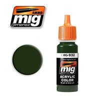 MIG Acrylic Russian Green Base 17ml - thumbnail