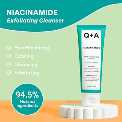 Q+A Niacinamide Gentle Exfoliating Cleanser